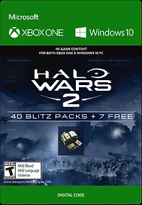 Halo Wars 2 40 Blitz Packs DLC and 7 Free - Xbox One