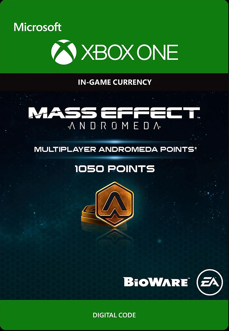 Mass Effect: Andromeda Andromeda Points 1,050 - Xbox One