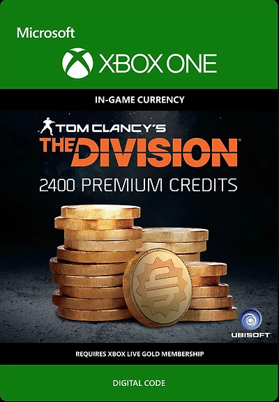 Tom Clancy's The Division Credit Pack 2,400 - Xbox One