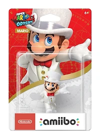 Super Mario Odyssey Mario (Wedding Outfit) amiibo