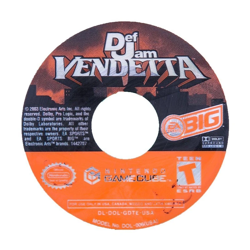 Def Jam Vendetta - Game Cube
