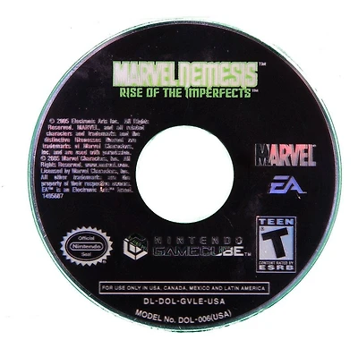 Marvel Nemesis: Rise Of The Imperfects - Game Cube