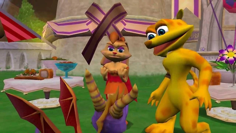 Spyro: Enter the Dragonfly - GameCube