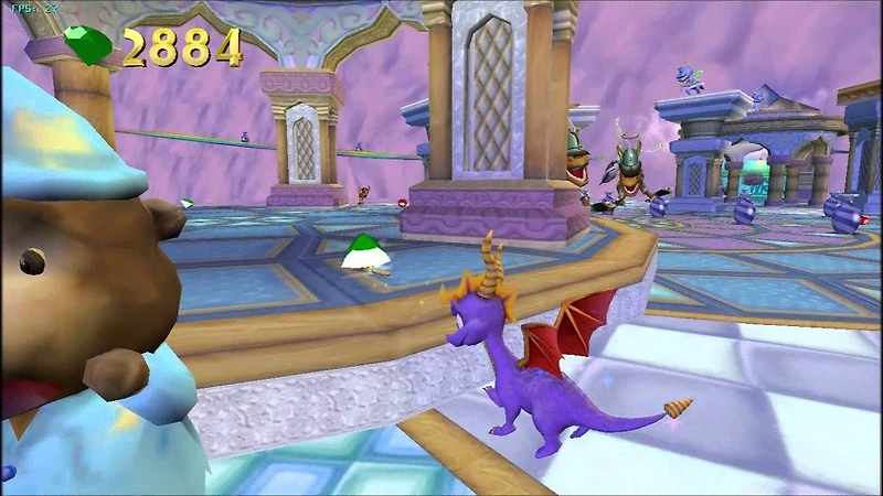 Spyro: Enter the Dragonfly - GameCube