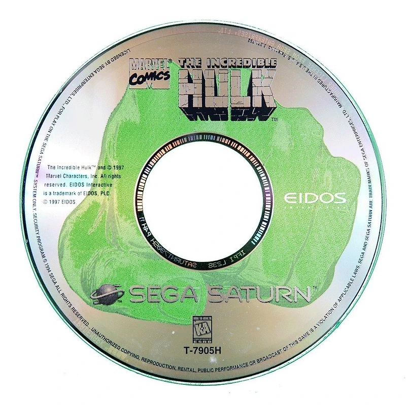 The Incredible Hulk: The Pantheon Saga - Sega Saturn