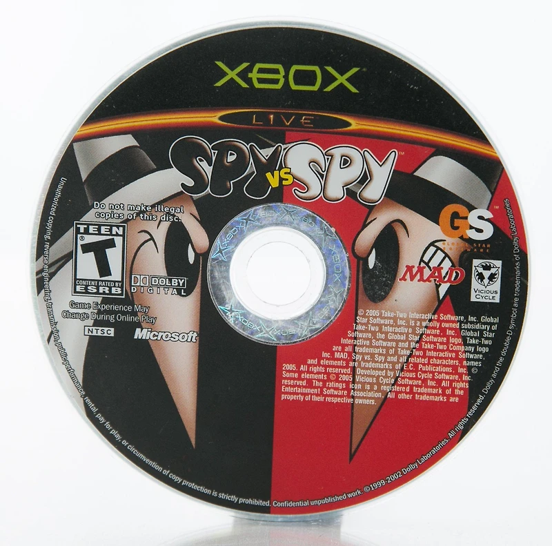 Spy vs Spy - Xbox