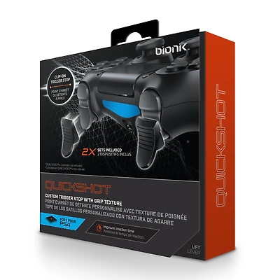 bionik Quickshot Controller Kit - PlayStation 4