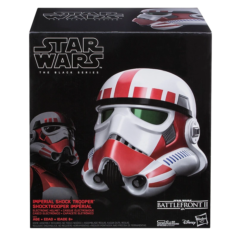 Hasbro Star Wars The Black Series Star Wars: Battlefront II Imperial Shock Trooper Electronic Helmet