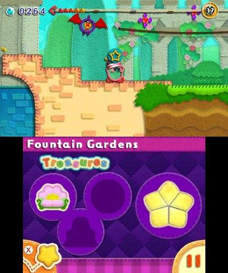 Kirby's Extra Epic Yarn - Nintendo 3DS