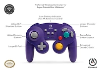 PowerA GameCube Wireless Controller for Nintendo Switch Silver