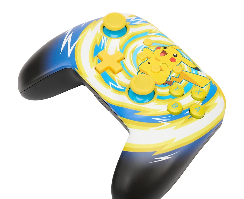 PowerA Enhanced Wireless Controller for Nintendo Switch Pikachu Vortex