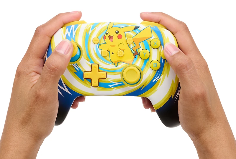 PowerA Enhanced Wireless Controller for Nintendo Switch Pikachu Vortex