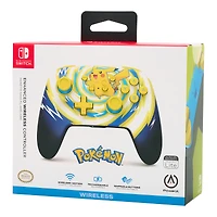 PowerA Enhanced Wireless Controller for Nintendo Switch Pikachu Vortex