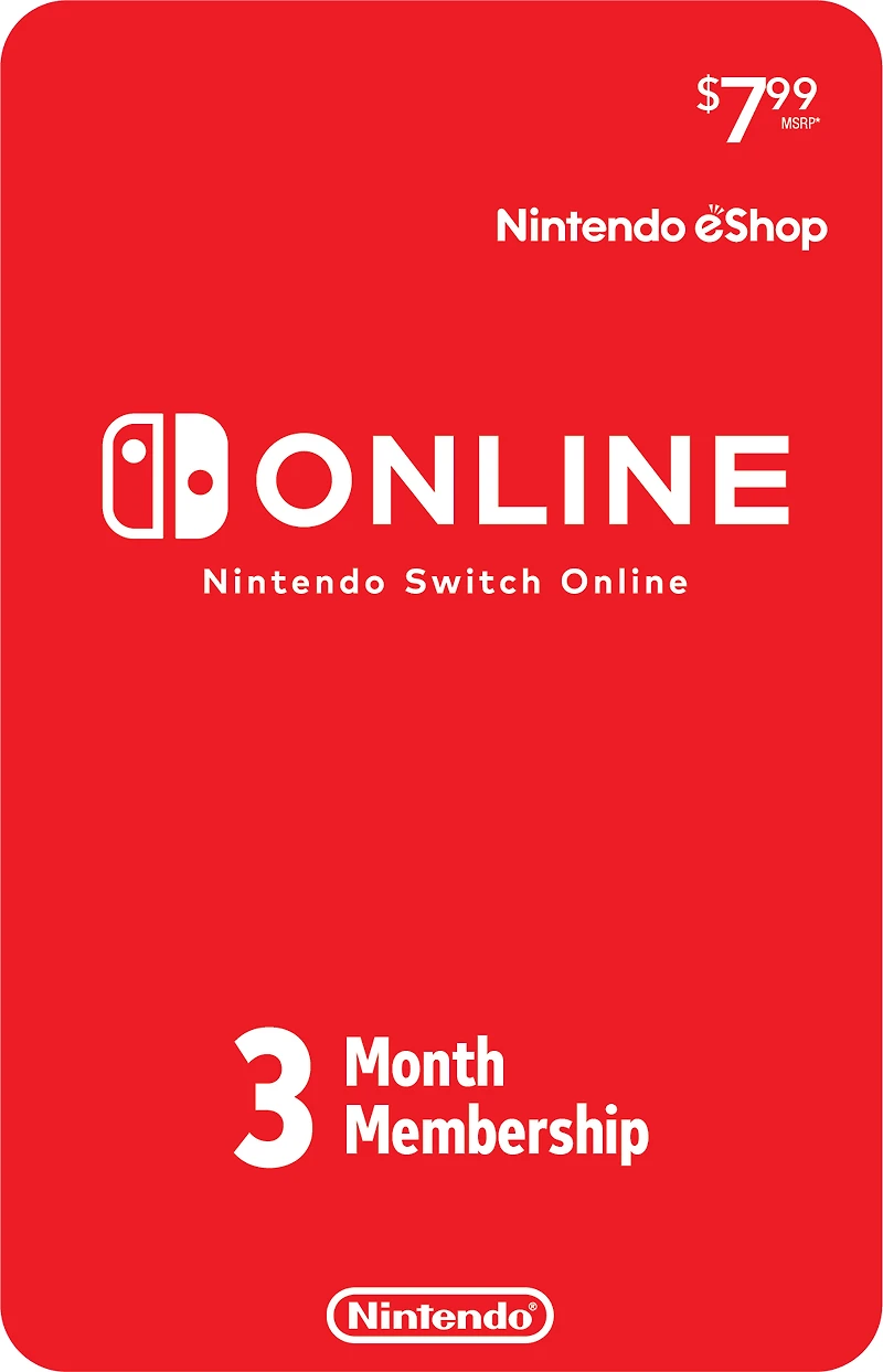 Nintendo Switch Online Membership 3 Month