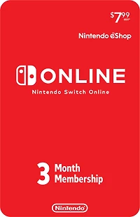 Nintendo Switch Online Membership 3 Month