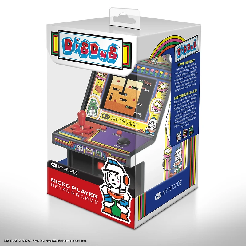 My Arcade Dig Dug Retro Micro Player