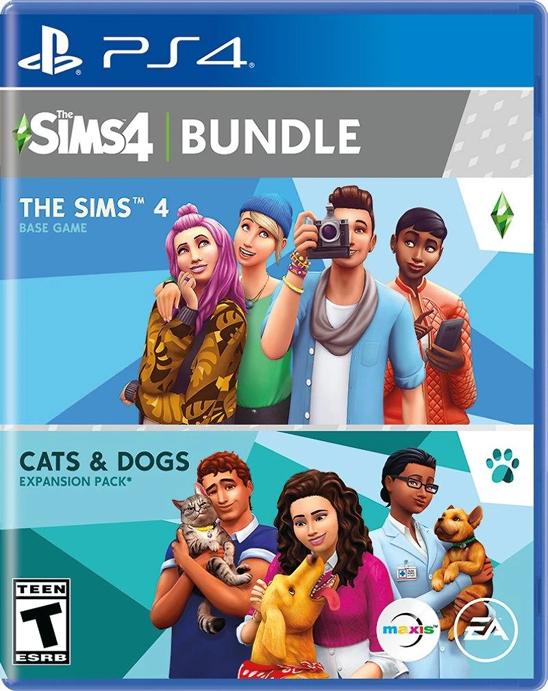 The Sims 4 With Cats and Dogs Expansion Pack Bundle