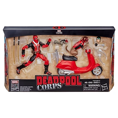 Hasbro Marvel Legends Series Deadpool with Scooter 6-in Action Figure