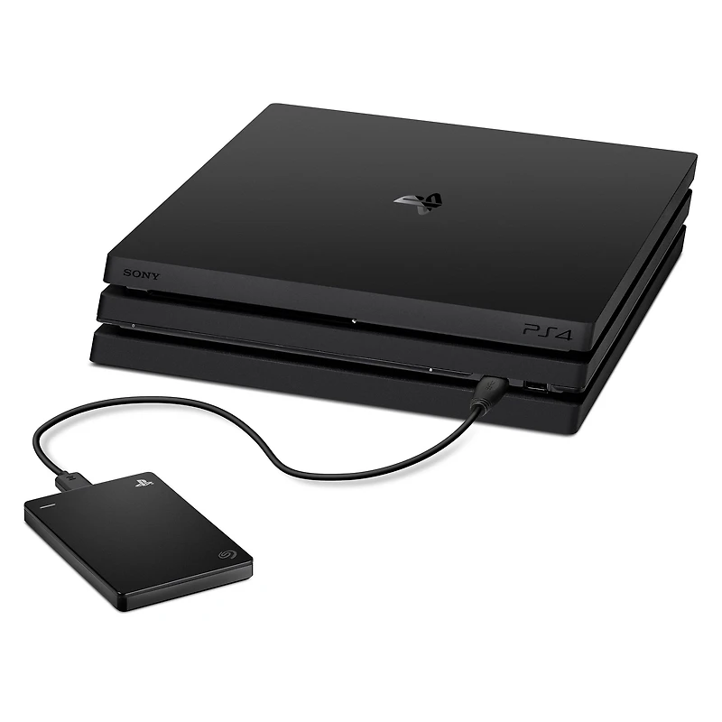 Seagate Game Drive Black 2TB - PlayStation 4