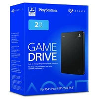 Seagate Game Drive Black 2TB - PlayStation 4