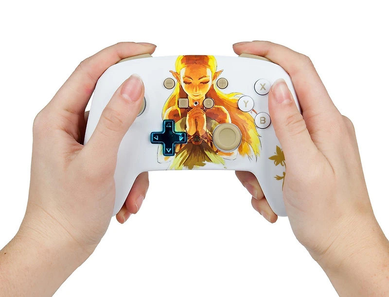 PowerA Enhanced Wireless Controller for Nintendo Switch The Legend of Zelda Princess Zelda