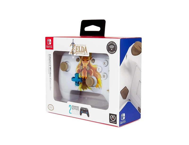PowerA Enhanced Wireless Controller for Nintendo Switch The Legend of Zelda Princess Zelda