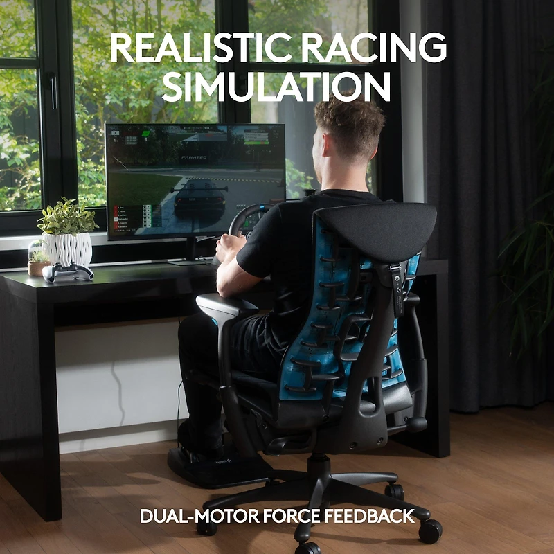 Logitech G29 Driving Force Racing Wheel for PlayStation 5, 4, 3