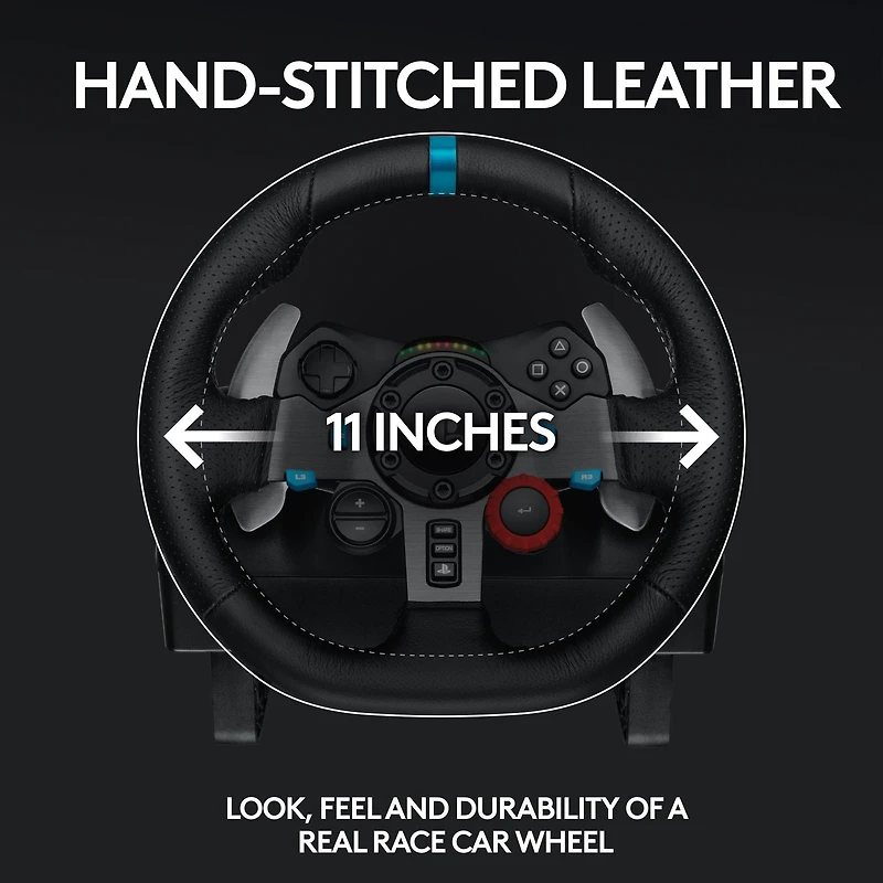 Logitech G29 Driving Force Racing Wheel for PlayStation 5, 4, 3