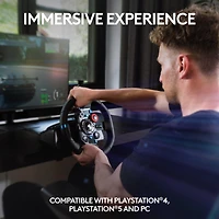 Logitech G29 Driving Force Racing Wheel for PlayStation 5, 4, 3