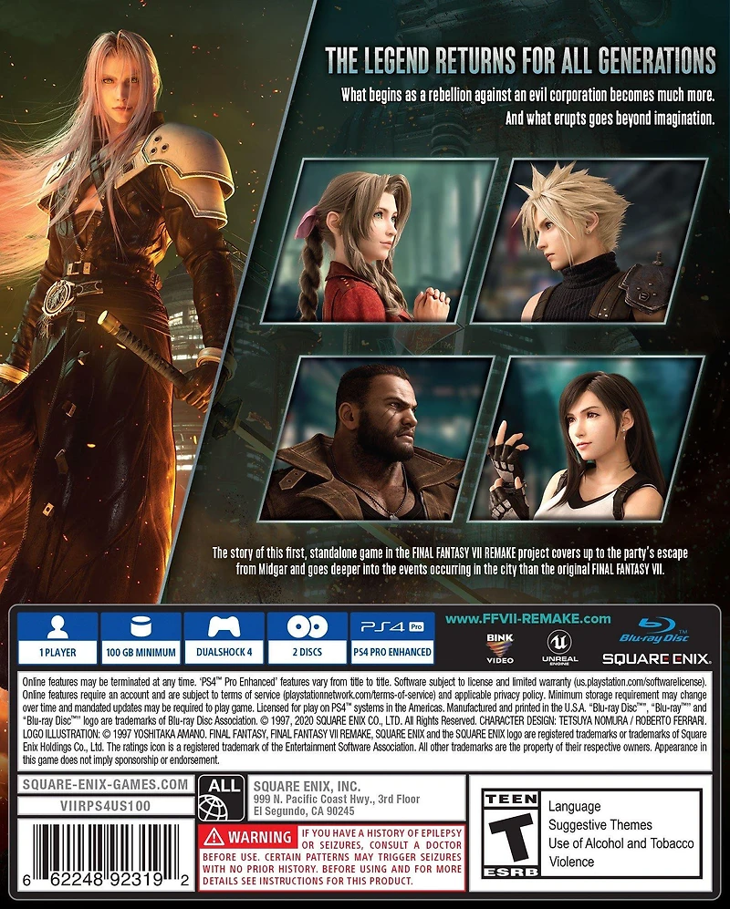 FINAL FANTASY VII Remake