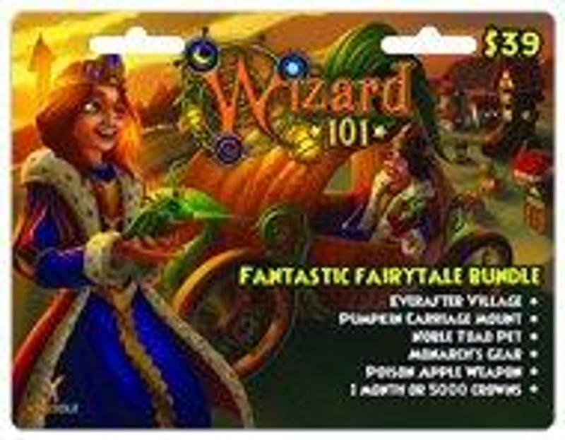 KingsIsle Wizard101 Fantastic Fairytale Bundle Digital Card
