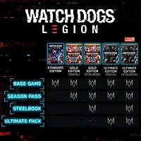 Watch Dogs Legion Deluxe Edition Gold Steelbook