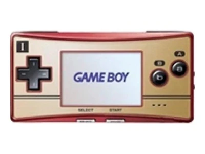 Nintendo Game Boy Advance Micro System Gold/Red