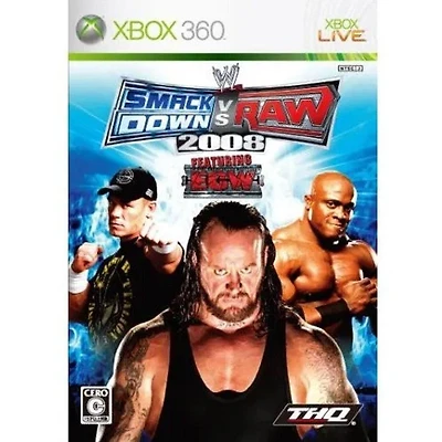 WWE Smackdown VS. Raw 2008 - Xbox 360