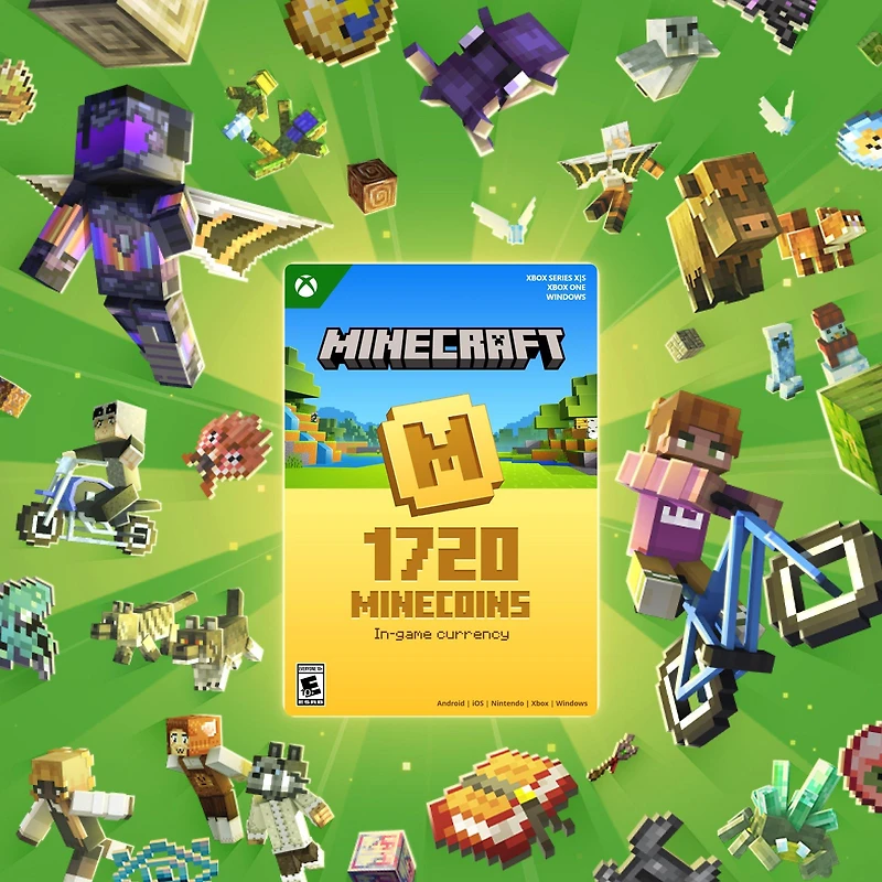 Minecraft: Minecoins Pack: Coins (Digital Code) - Android, iOS, Nintendo Switch, Xbox One