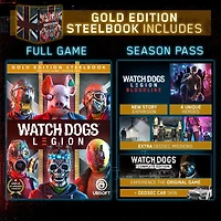 Watch Dogs Legion Deluxe Edition Gold Steelbook - Xbox One