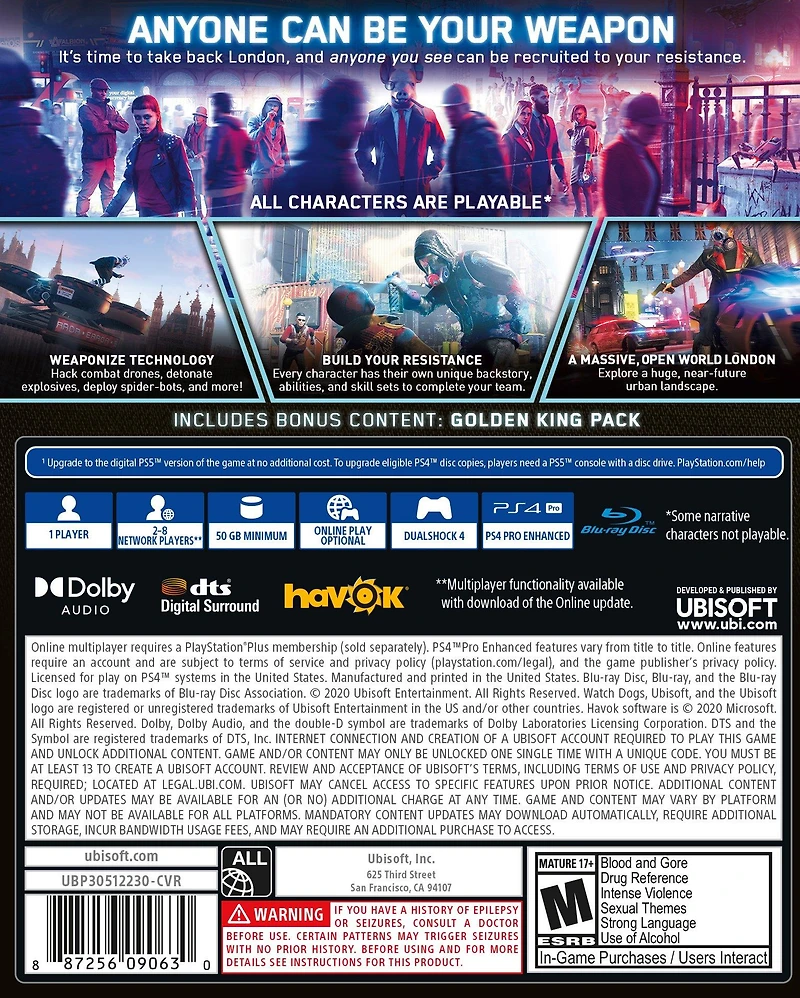 Watch Dogs Legion Deluxe Edition