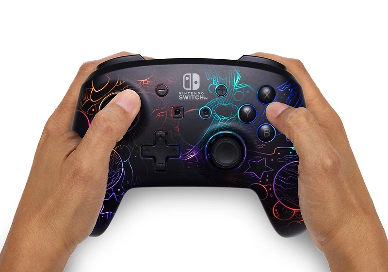 PowerA Enhanced Wired Controller for Nintendo Switch Galactic Vortex