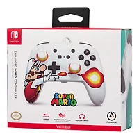 PowerA Enhanced Wired Controller for Nintendo Switch Fireball Mario