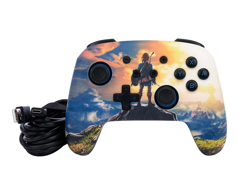 PowerA Enhanced Wired Controller for Nintendo Switch Kingdom of Hyrule