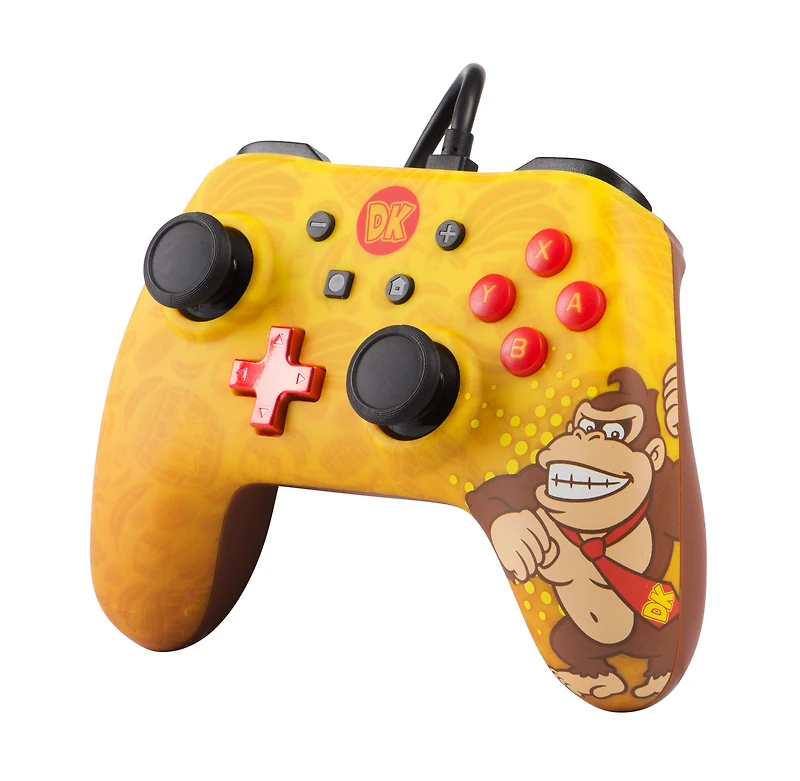 PowerA Enhanced Wired Controller for Nintendo Switch Donkey Kong