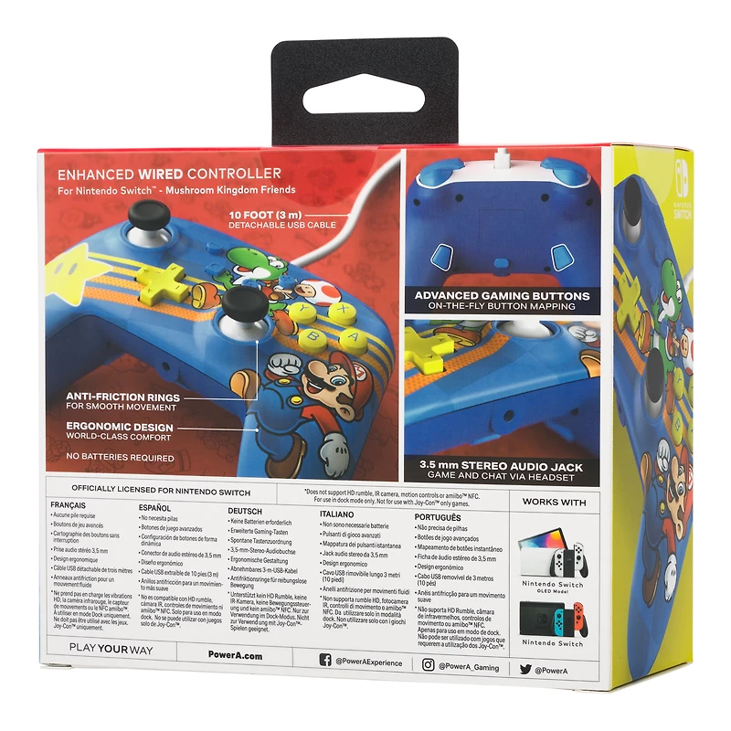 PowerA Enhanced Wired Controller for Nintendo Switch