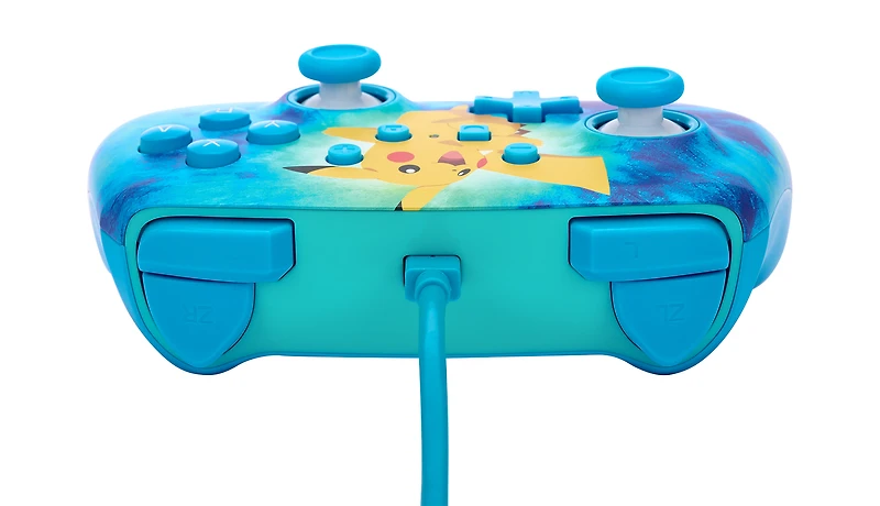 PowerA Enhanced Wired Controller for Nintendo Switch Tie Dye Pikachu