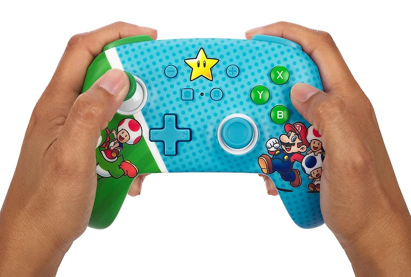 PowerA Enhanced Wireless Controller for Nintendo Switch - Super Star Friends