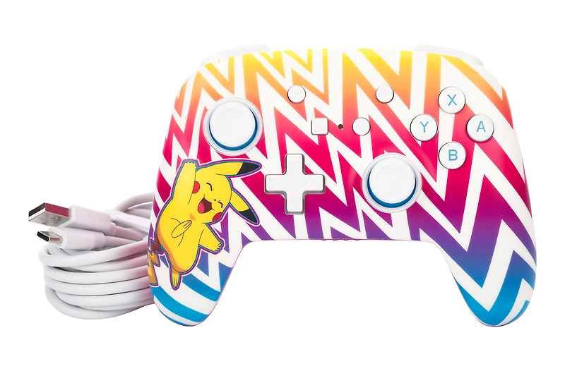 PowerA Enhanced Wired Controller for Nintendo Switch Pikachu Vibrant