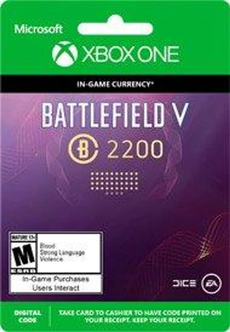 Battlefield V Battlefield Currency 2,200 - Xbox One