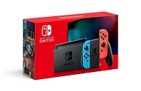 Nintendo Switch with Neon Blue/Neon Red Joy-Con Controller