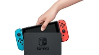 Nintendo Switch with Neon Blue/Neon Red Joy-Con Controller