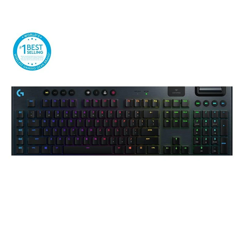 G915 Lightspeed RGB GL Switches Wireless Mechanical Gaming Keyboard GL Tactile