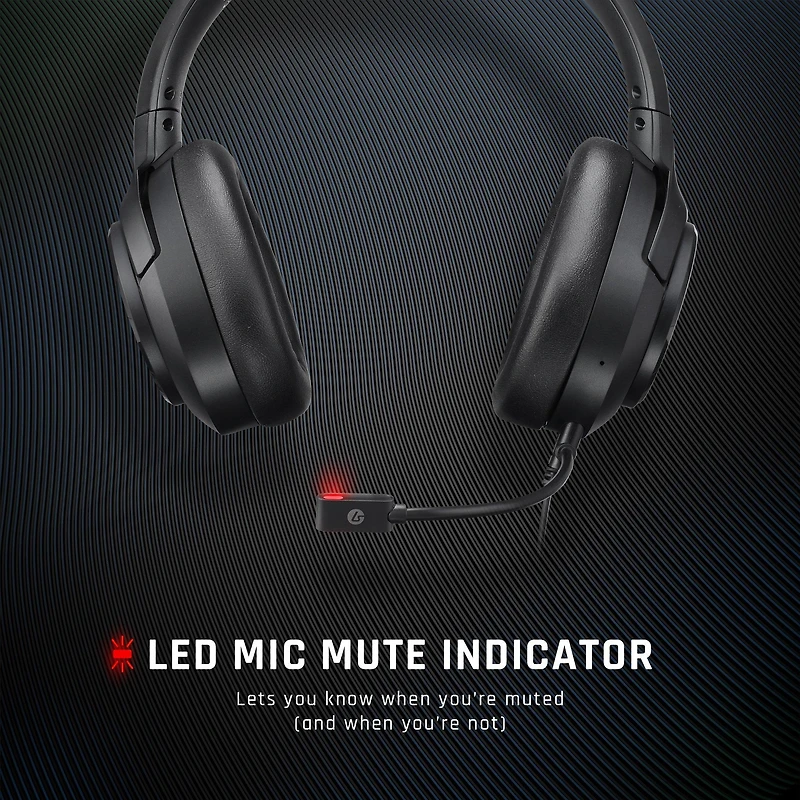 LucidSound LS10X Wired Gaming Headset Black - PlayStation 4